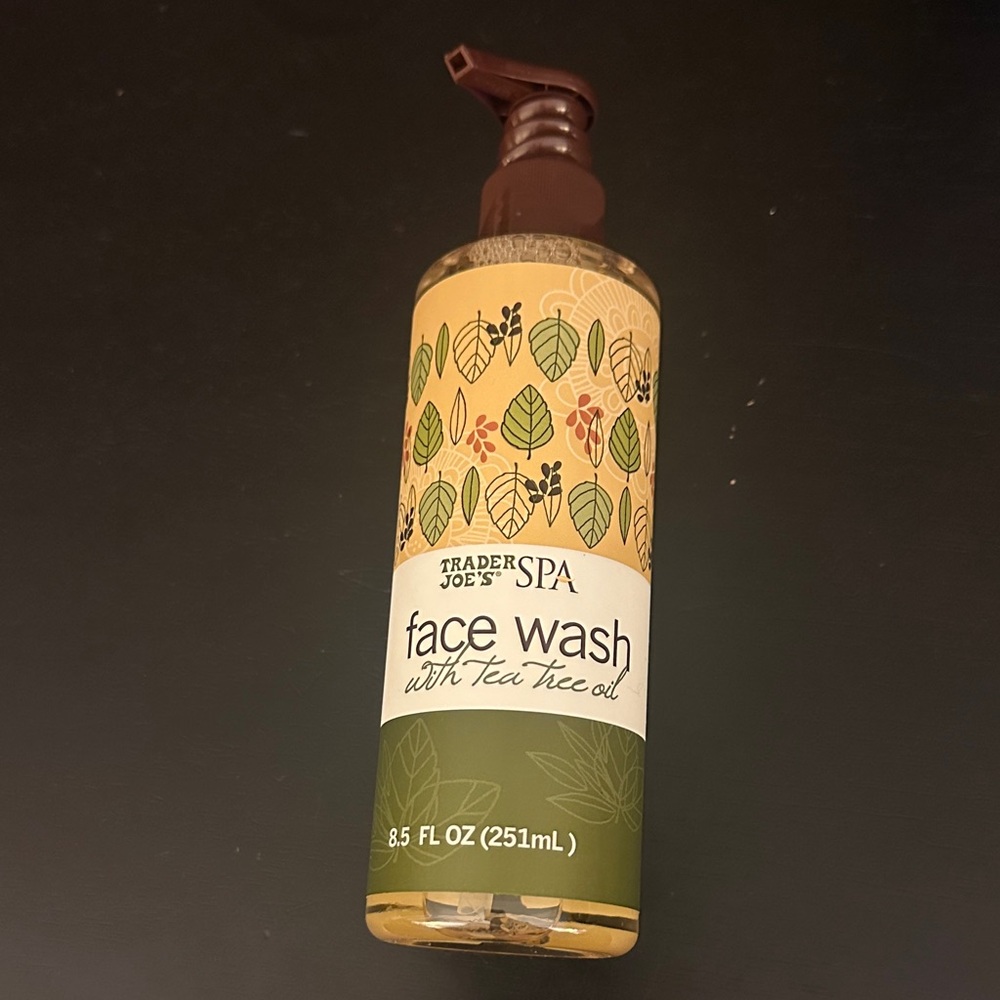 Trader Joe’s Tea Tree Oil Face Wash
